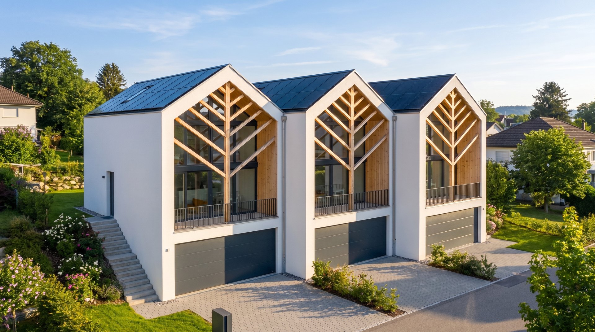 Parkieren: Garage im Untergeschoss — Mit Keller- und Technikraum